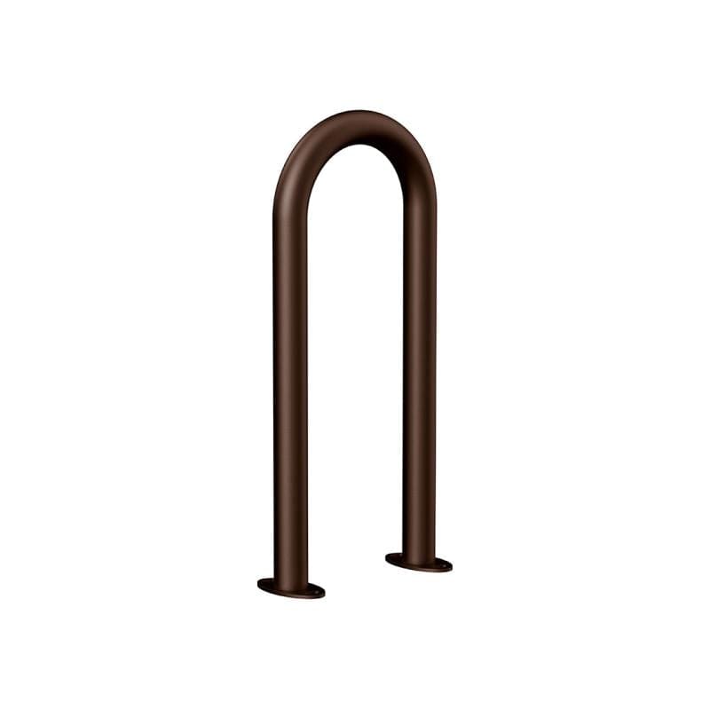 Cityscape Direct U-Shaped Protection Barrier 50mm / Brown (RAL 8017) / Base Plates