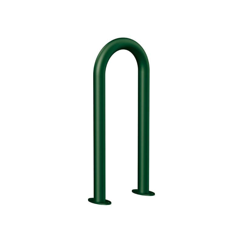 Cityscape Direct U-Shaped Protection Barrier 50mm / Green (RAL 6005) / Base Plates