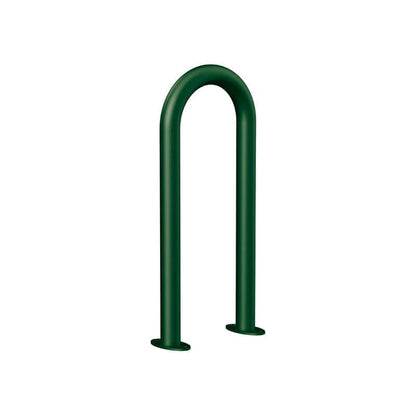 Cityscape Direct U-Shaped Protection Barrier 50mm / Green (RAL 6005) / Base Plates