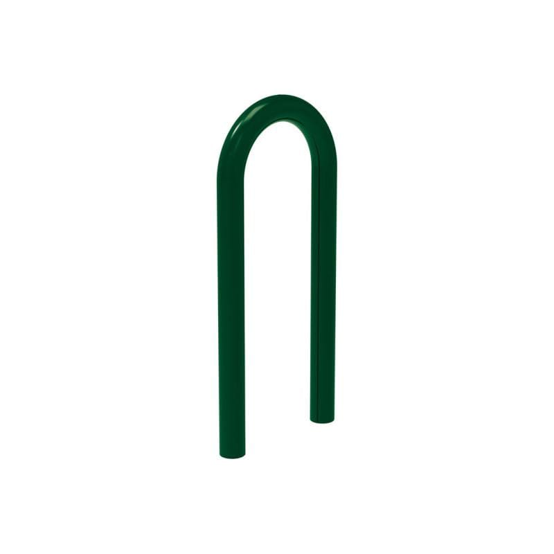Cityscape Direct U-Shaped Protection Barrier 50mm / Green (RAL 6005) / Concrete