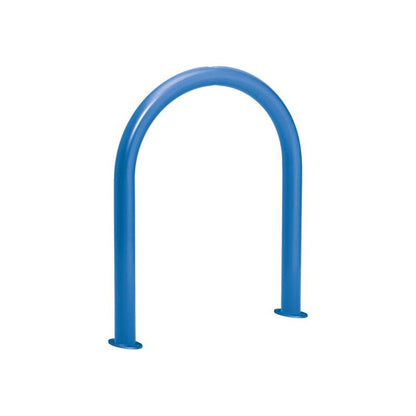 Cityscape Direct U-Shaped Protection Barrier 60mm / Blue (RAL 5010) / Base Plates