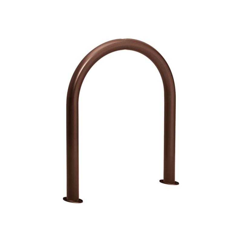 Cityscape Direct U-Shaped Protection Barrier 60mm / Brown (RAL 8017) / Base Plates