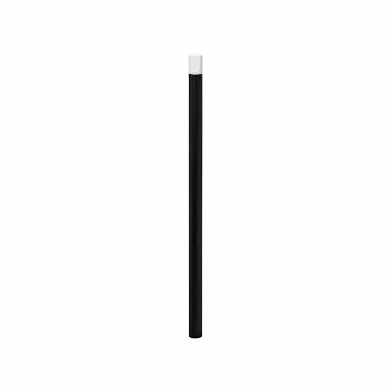 Cityscape Direct Dome Top 'High Visibility' Bollard 60mm diameter / Black (RAL (9005)