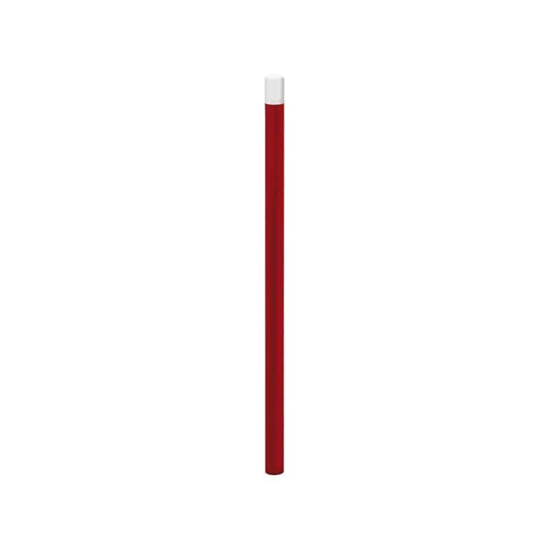 Cityscape Direct Dome Top 'High Visibility' Bollard 60mm diameter / Burgundy (RAL 3004)