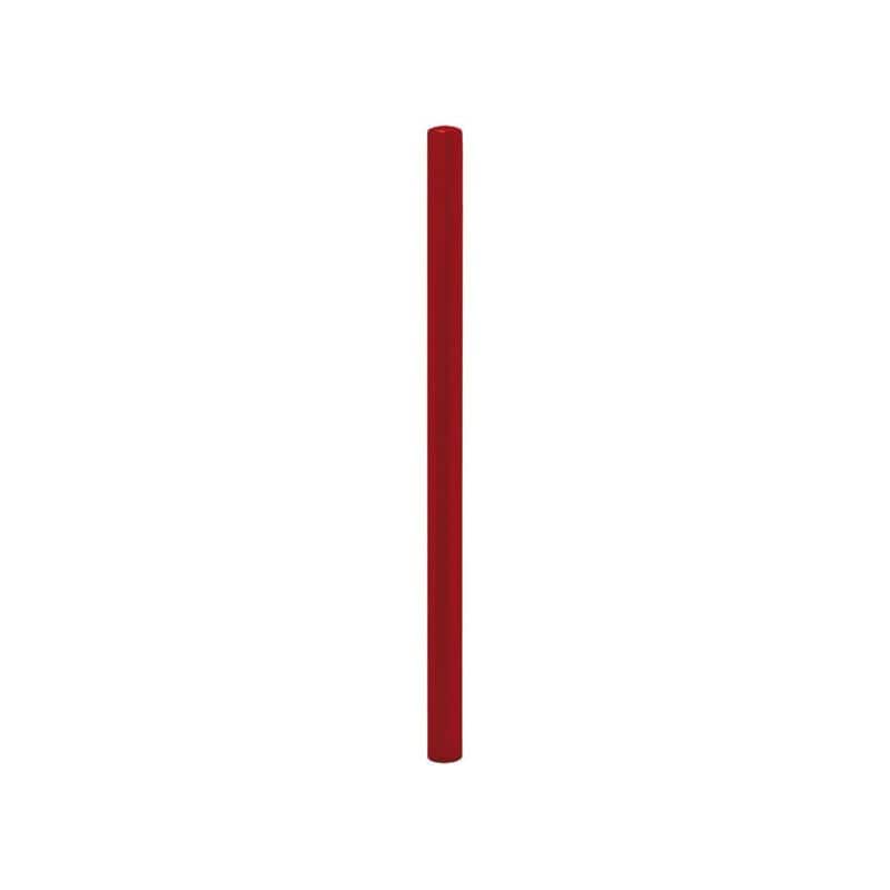 Cityscape Direct Dome Top Steel Bollard 60mm diameter / Burgundy (RAL 3004) / Zinc Primed and Painted
