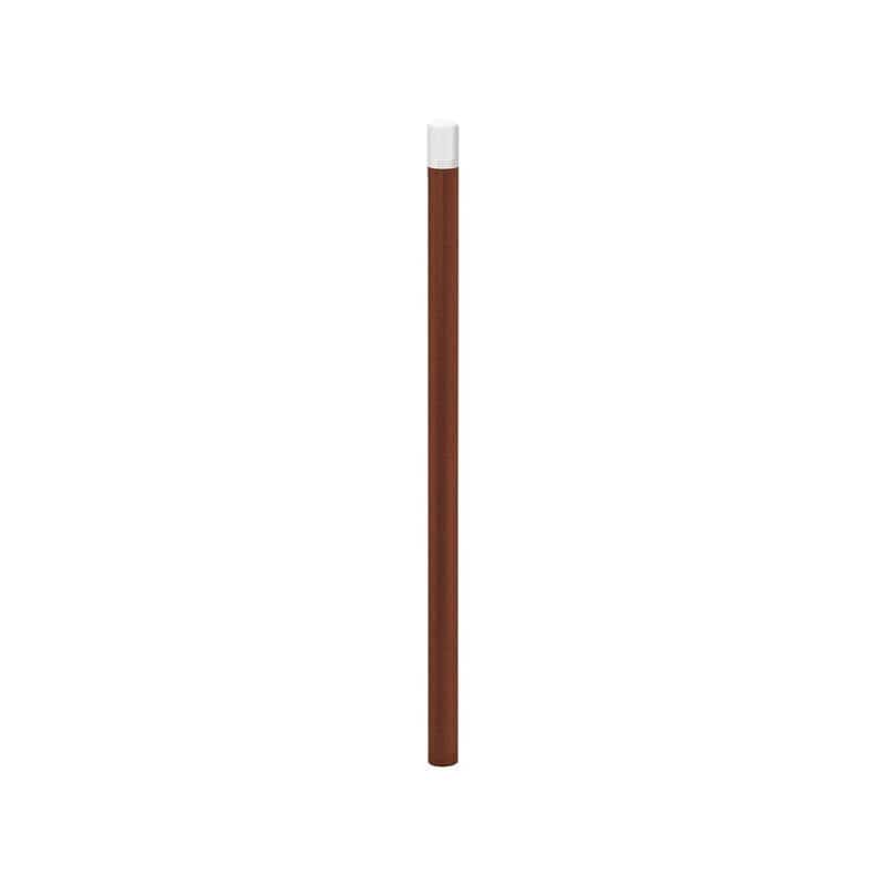 Cityscape Direct Dome Top 'High Visibility' Bollard 60mm diameter / Corten Effect