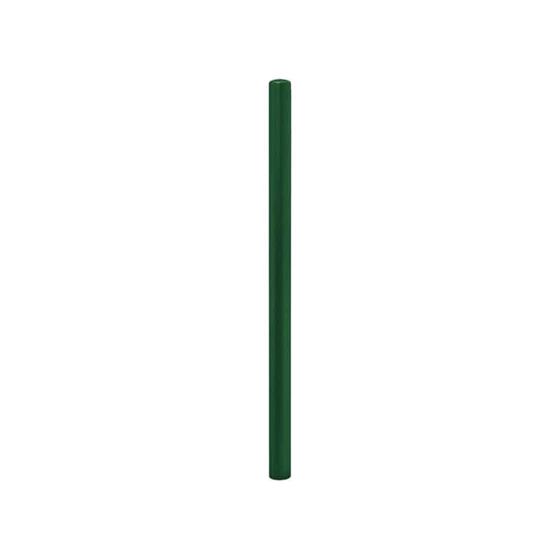 Cityscape Direct Dome Top Steel Bollard 60mm diameter / Green (RAL 6005) / Zinc Primed and Painted