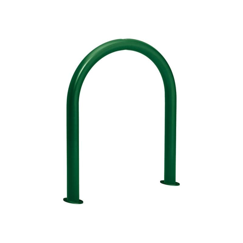 Cityscape Direct U-Shaped Protection Barrier 60mm / Green (RAL 6005) / Base Plates