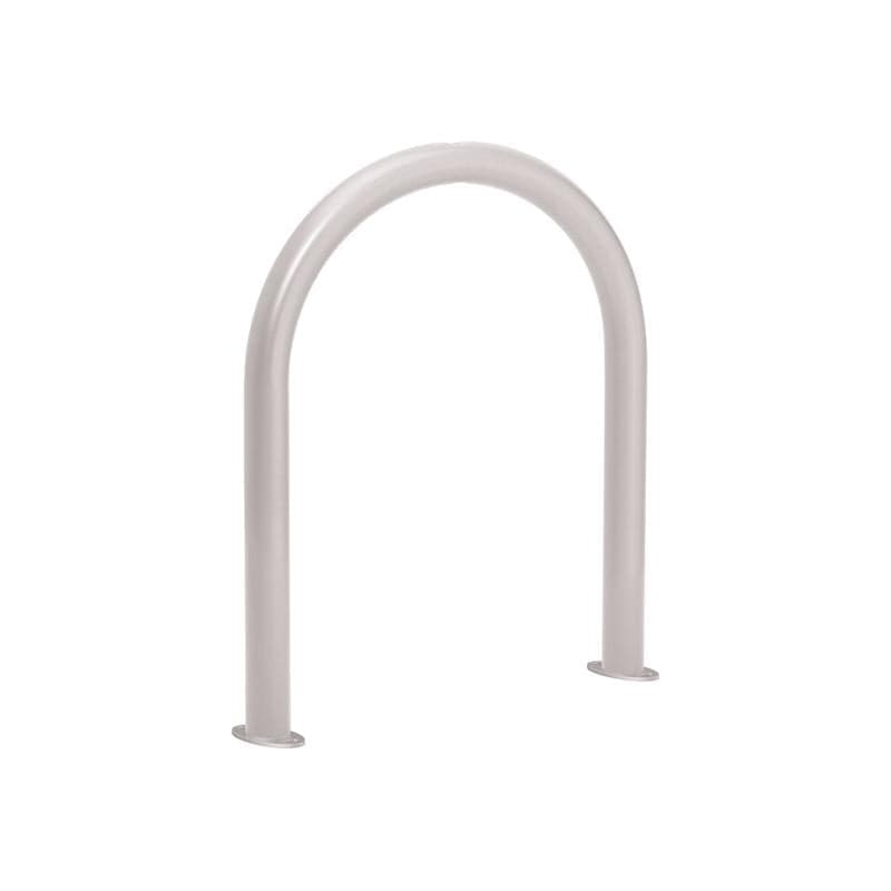 Cityscape Direct U-Shaped Protection Barrier 60mm / Light Grey (RAL 7044) / Base Plates