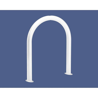 Cityscape Direct U-Shaped Protection Barrier 60mm / White (RAL 9010) / Base Plates