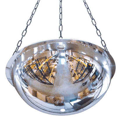 Cityscape Direct Industry and Workplace Hemispheric ½ Sphere Ceiling Mounted Convex Mirrors 660mm diameter / Polycarbonate