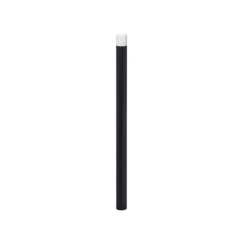 Cityscape Direct Dome Top 'High Visibility' Bollard 76mm diameter / Black (RAL (9005)