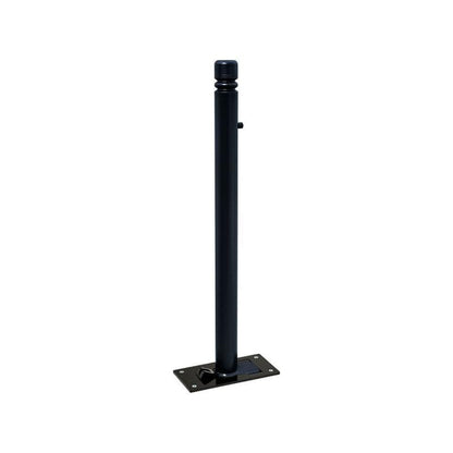 Cityscape Direct Province City Folding Bollard 76mm diameter / Black (RAL (9005)