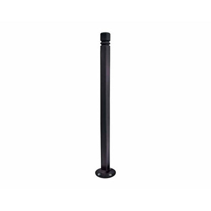 Cityscape Direct Province City Inclining 'Impact' Bollard 76mm diameter / Black (RAL (9005)