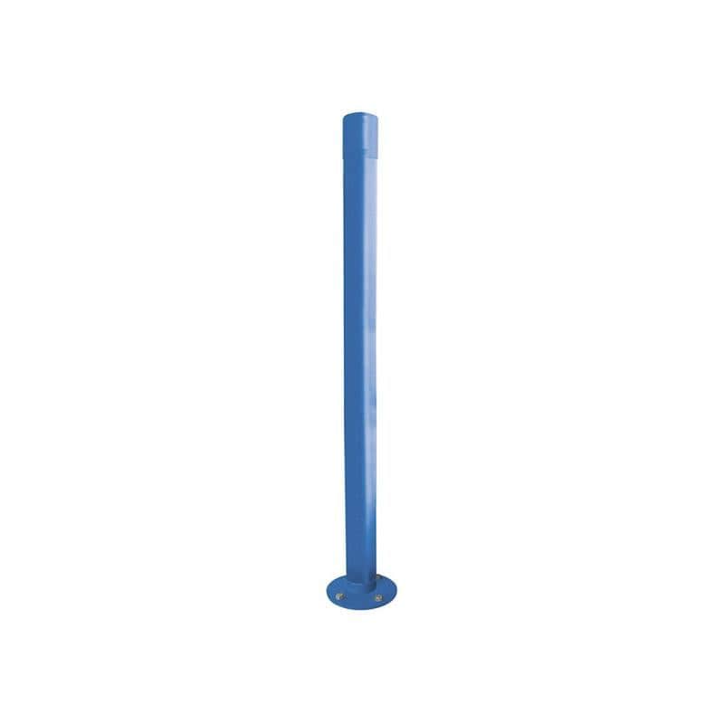 Cityscape Direct Dome Top Inclining 'Impact' Bollard 76mm diameter / Blue (RAL 5010)