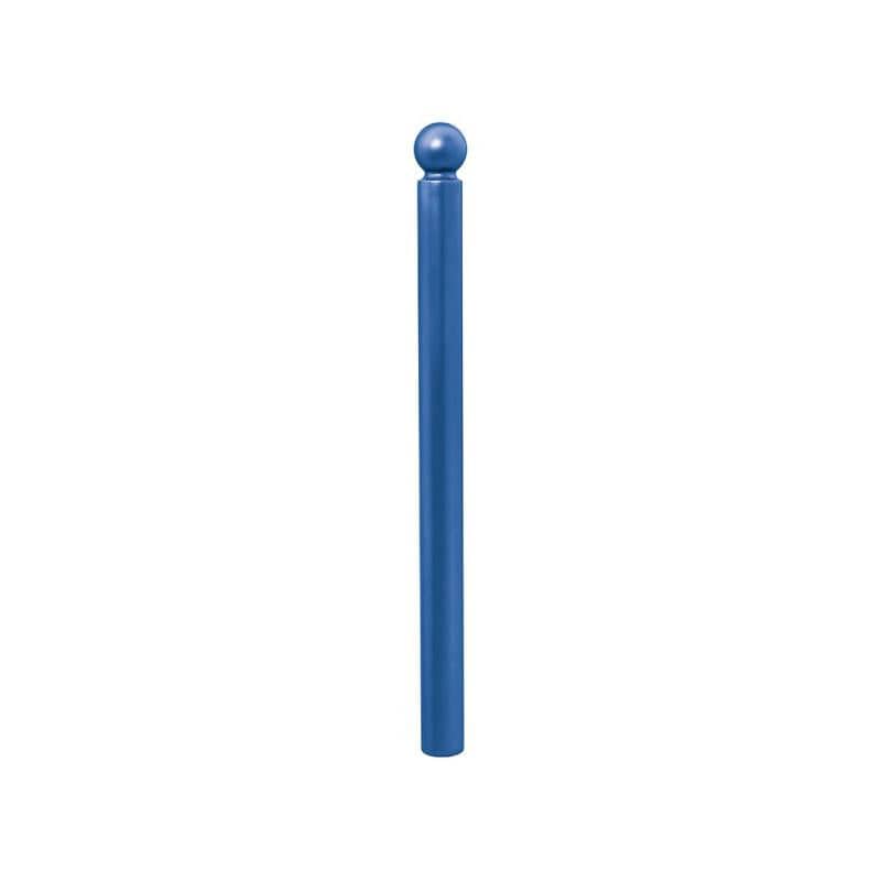 Cityscape Direct Province Sphere Bollard 76mm diameter / Blue (RAL 5010)