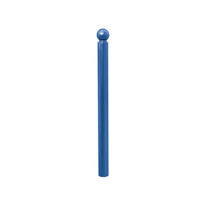 Cityscape Direct Province Sphere Bollard 76mm diameter / Blue (RAL 5010)