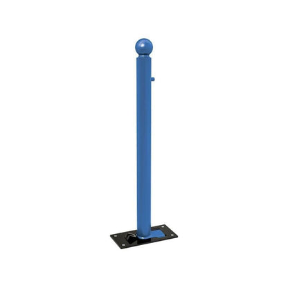 Cityscape Direct Province Sphere Folding Bollard 76mm diameter / Blue (RAL 5010)