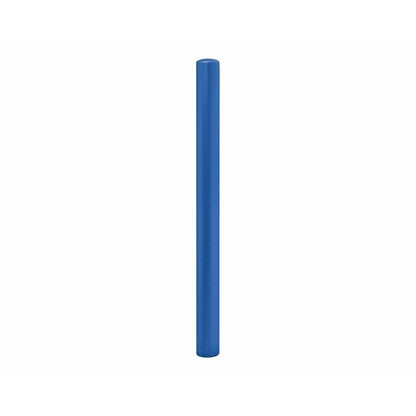Cityscape Direct Dome Top Steel Bollard 76mm diameter / Blue (RAL 5010) / Zinc Primed and Painted