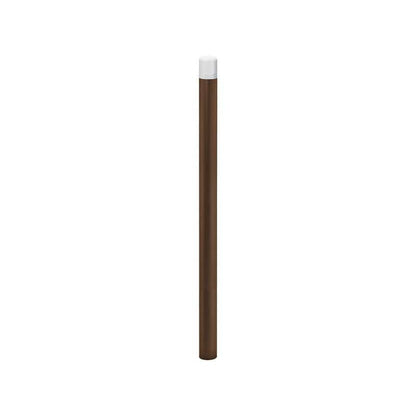Cityscape Direct Dome Top 'High Visibility' Bollard 76mm diameter / Brown (RAL 8017)