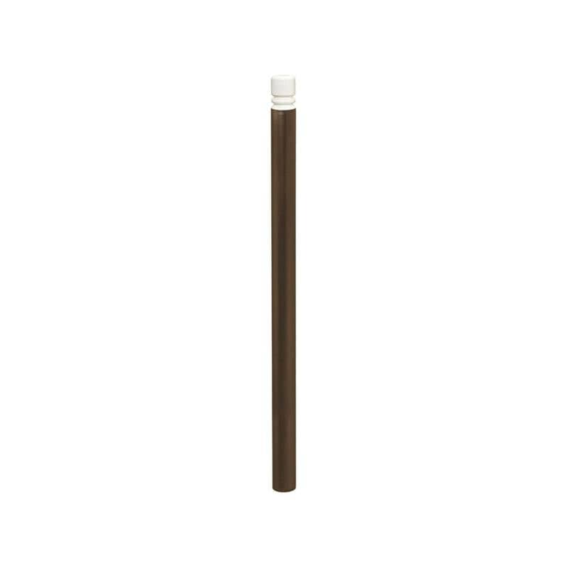 Cityscape Direct Province City 'High Visibility' Bollard 76mm diameter / Brown (RAL 8017)