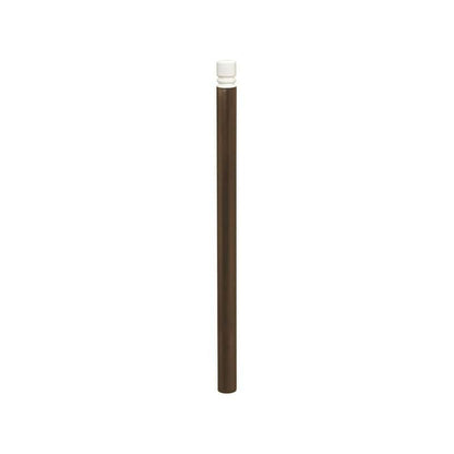 Cityscape Direct Province City 'High Visibility' Bollard 76mm diameter / Brown (RAL 8017)