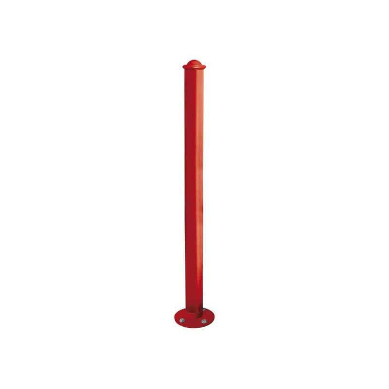Cityscape Direct Province Agora Inclining 'Impact' Bollard 76mm diameter / Burgundy (RAL 3004)