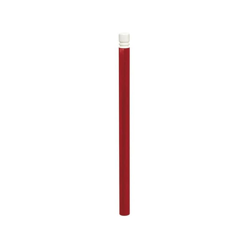 Cityscape Direct Province City 'High Visibility' Bollard 76mm diameter / Burgundy (RAL 3004)