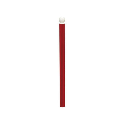 Cityscape Direct Province Sphere 'High Visibility' Bollard 76mm diameter / Burgundy (RAL 3004)