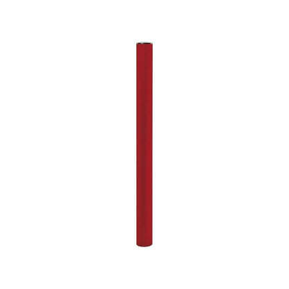 Cityscape Direct Province Brushed Steel Bollard 76mm diameter / Burgundy (RAL 3004) / Standard (10mm)