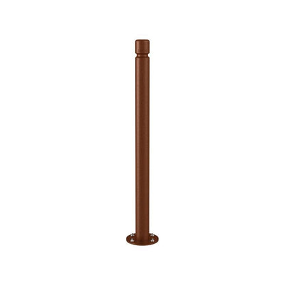 Cityscape Direct Agglo Inclining 'Impact' Bollard 76mm diameter / Corten Effect