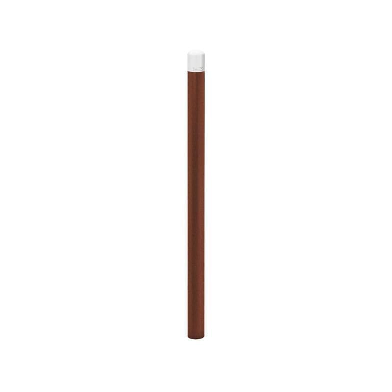 Cityscape Direct Dome Top 'High Visibility' Bollard 76mm diameter / Corten Effect