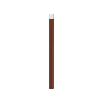 Cityscape Direct Dome Top 'High Visibility' Bollard 76mm diameter / Corten Effect