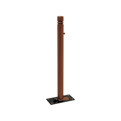 Cityscape Direct Province City Folding Bollard 76mm diameter / Corten Effect