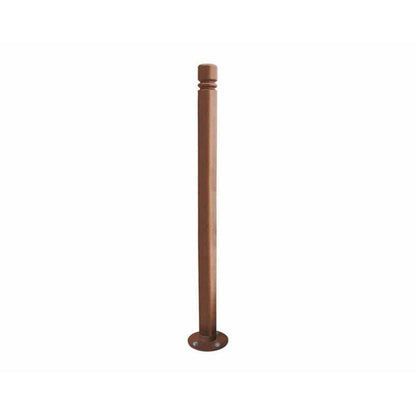 Cityscape Direct Province City Inclining 'Impact' Bollard 76mm diameter / Corten Effect
