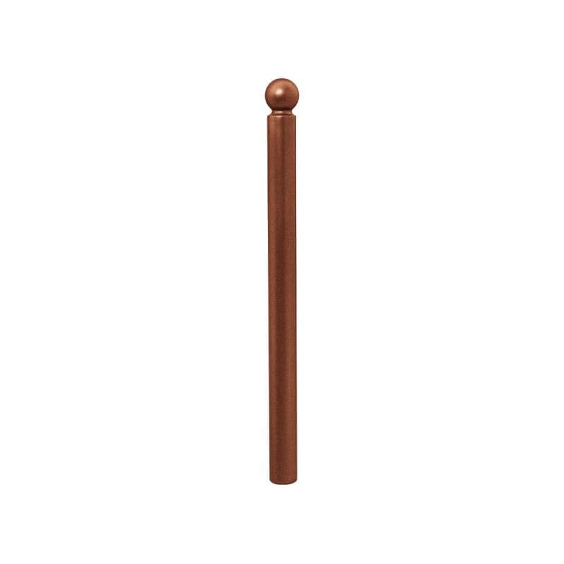 Cityscape Direct Province Sphere Bollard 76mm diameter / Corten Effect