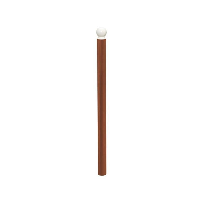 Cityscape Direct Province Sphere 'High Visibility' Bollard 76mm diameter / Corten Effect