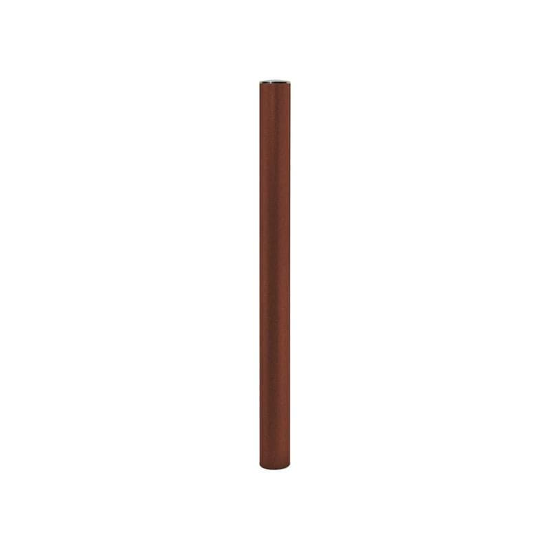 Cityscape Direct Province Brushed Steel Bollard 76mm diameter / Corten Effect / Standard (10mm)