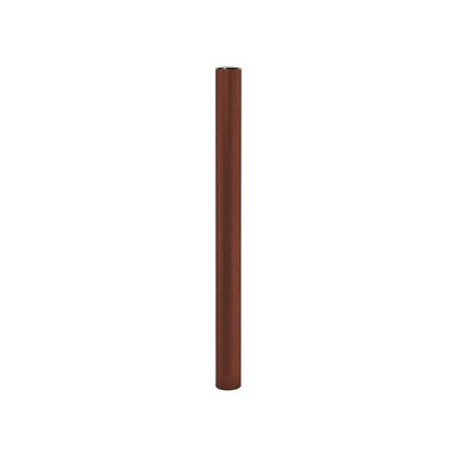 Cityscape Direct Province Brushed Steel Bollard 76mm diameter / Corten Effect / Standard (10mm)
