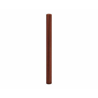 Cityscape Direct Dome Top Steel Bollard 76mm diameter / Corten Effect / Zinc Primed and Painted