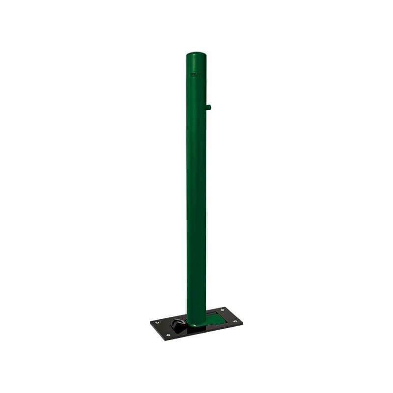 Cityscape Direct Dome Top Folding Bollard 76mm diameter / Green (RAL 6005)