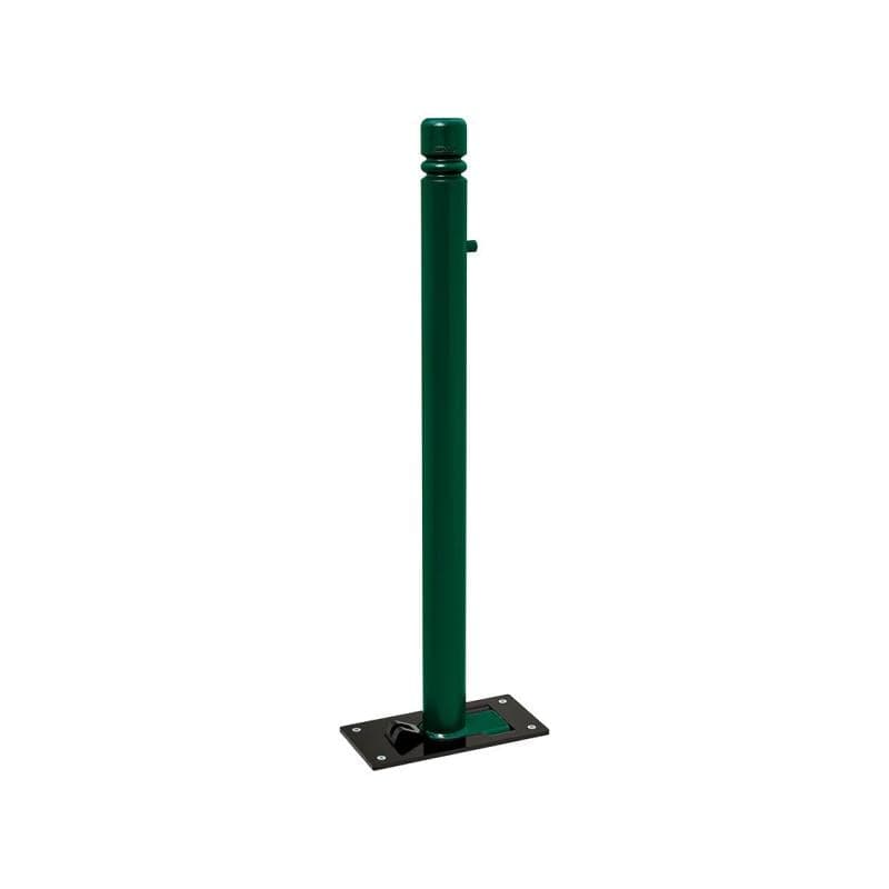Cityscape Direct Province City Folding Bollard 76mm diameter / Green (RAL 6005)