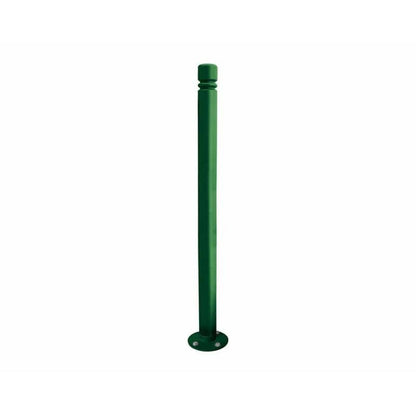 Cityscape Direct Province City Inclining 'Impact' Bollard 76mm diameter / Green (RAL 6005)