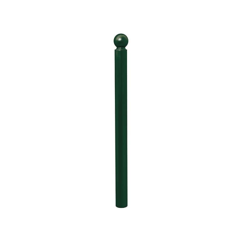 Cityscape Direct Province Sphere Bollard 76mm diameter / Green (RAL 6005)