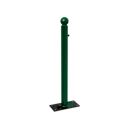Cityscape Direct Province Sphere Folding Bollard 76mm diameter / Green (RAL 6005)