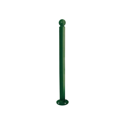 Cityscape Direct Province Sphere Inclining 'Impact' Bollard 76mm diameter / Green (RAL 6005)