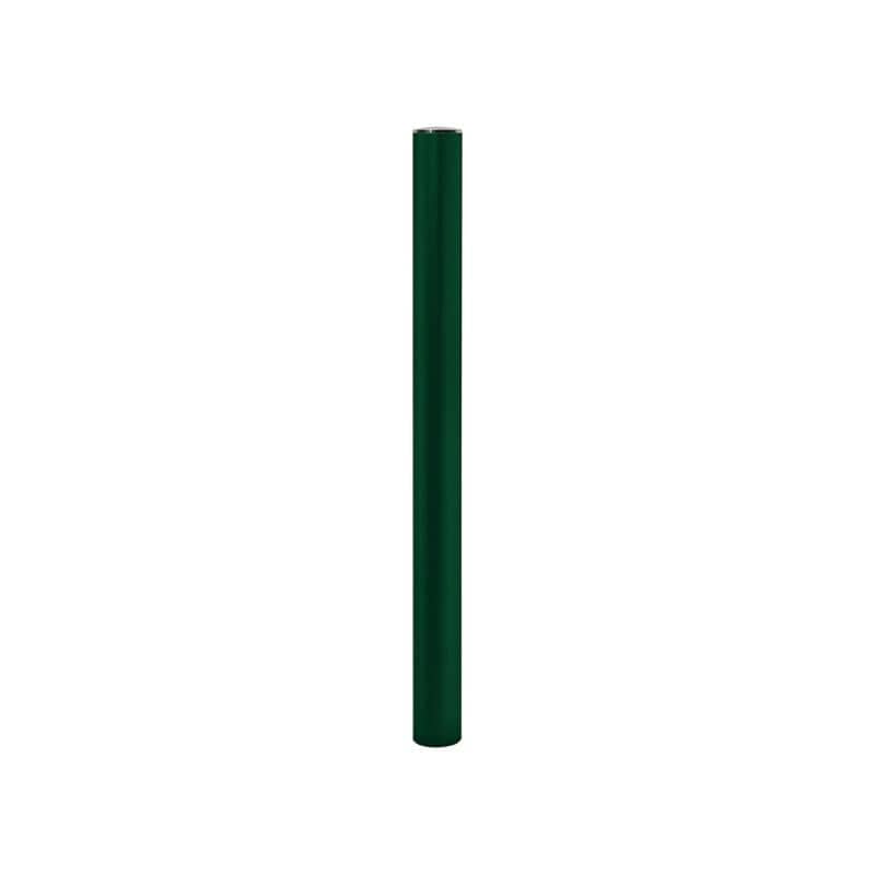 Cityscape Direct Province Brushed Steel Bollard 76mm diameter / Green (RAL 6005) / Standard (10mm)