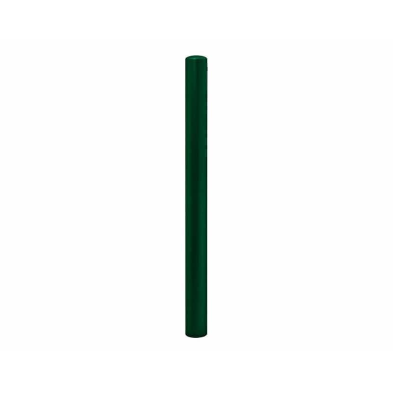 Cityscape Direct Dome Top Steel Bollard 76mm diameter / Green (RAL 6005) / Zinc Primed and Painted
