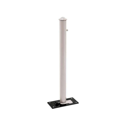 Cityscape Direct Province Agora Folding Bollard 76mm diameter / Light Grey (RAL 7044)