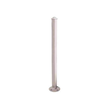 Cityscape Direct Province Agora Inclining 'Impact' Bollard 76mm diameter / Light Grey (RAL 7044)